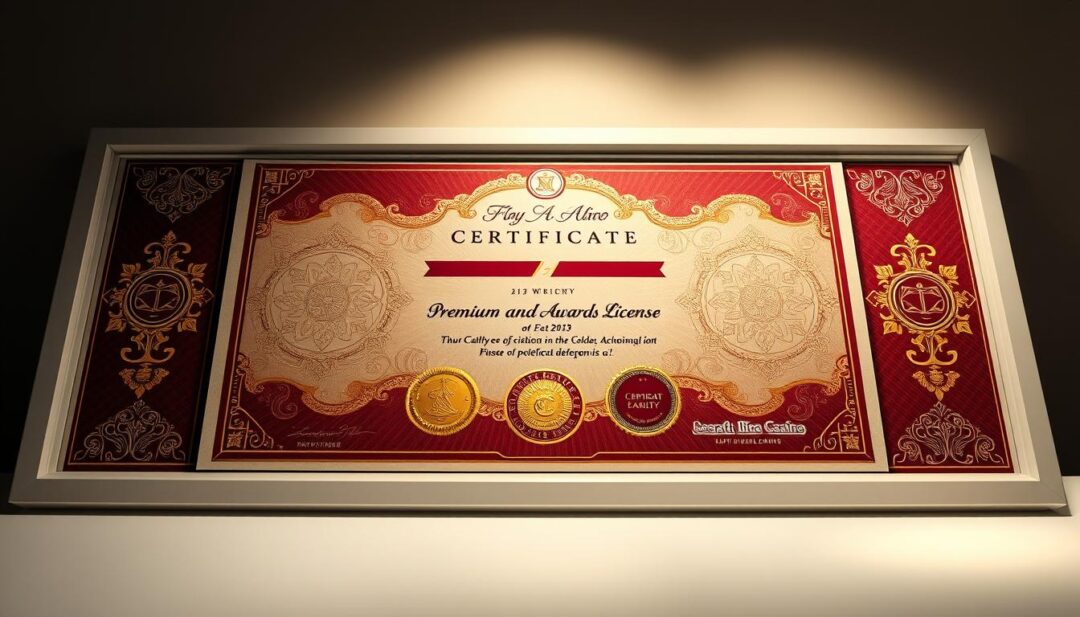 ใบอนุญาตเกมและรางวัล