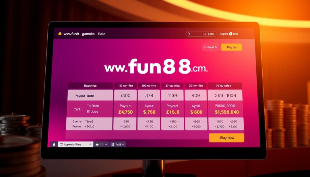 อัตราจ่ายเงินรางวัล Fun88