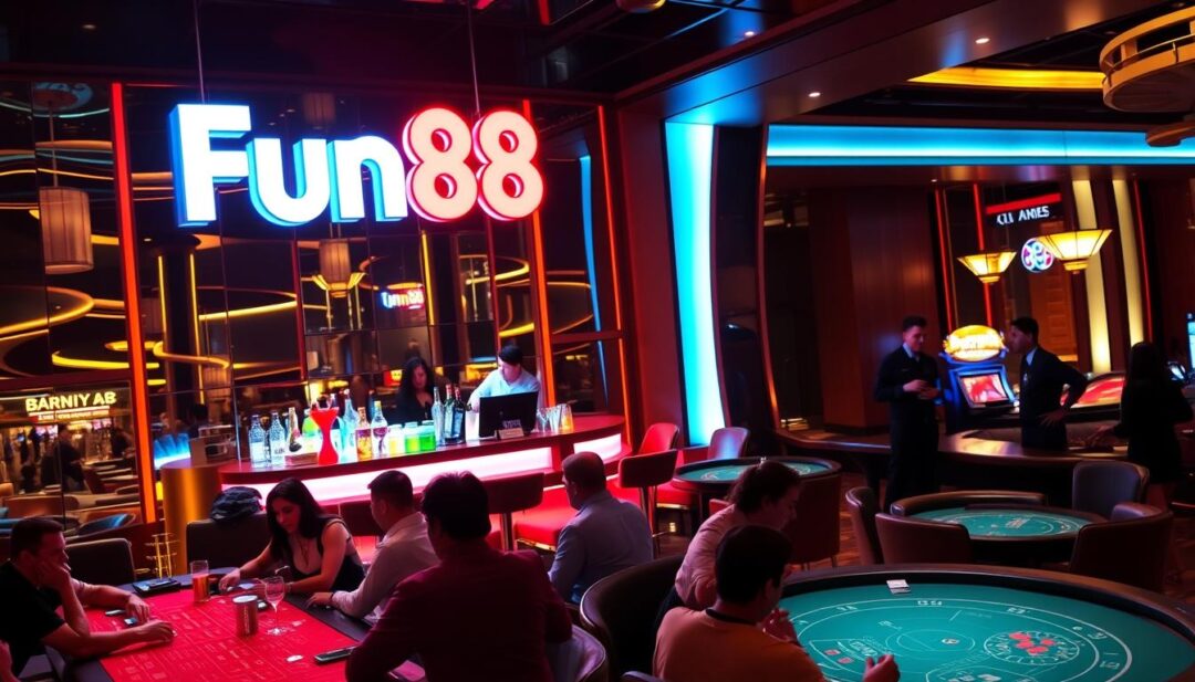 แทงบอลออนไลน์และเกมสดคาสิโน Fun88