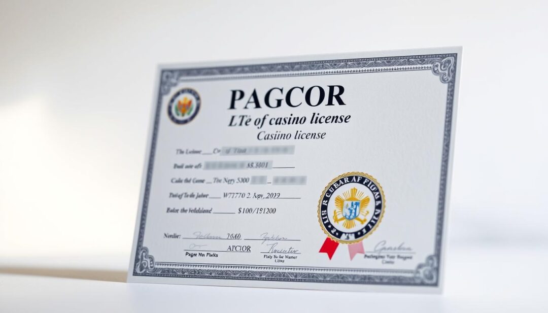 ใบอนุญาตคาสิโน PAGCOR
