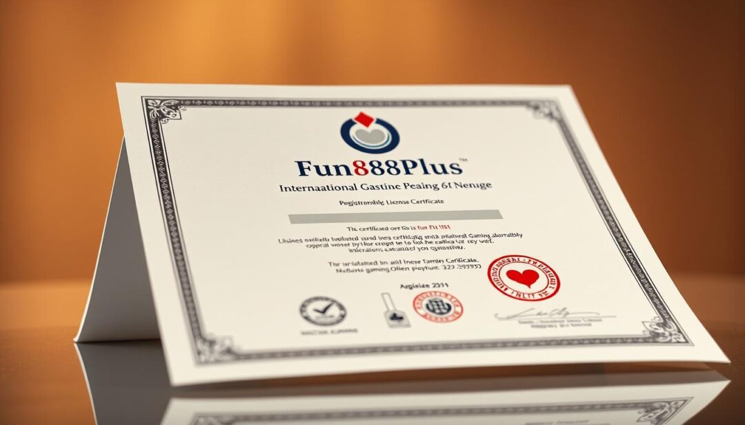 ใบอนุญาตเกมระหว่างประเทศ fun88plus