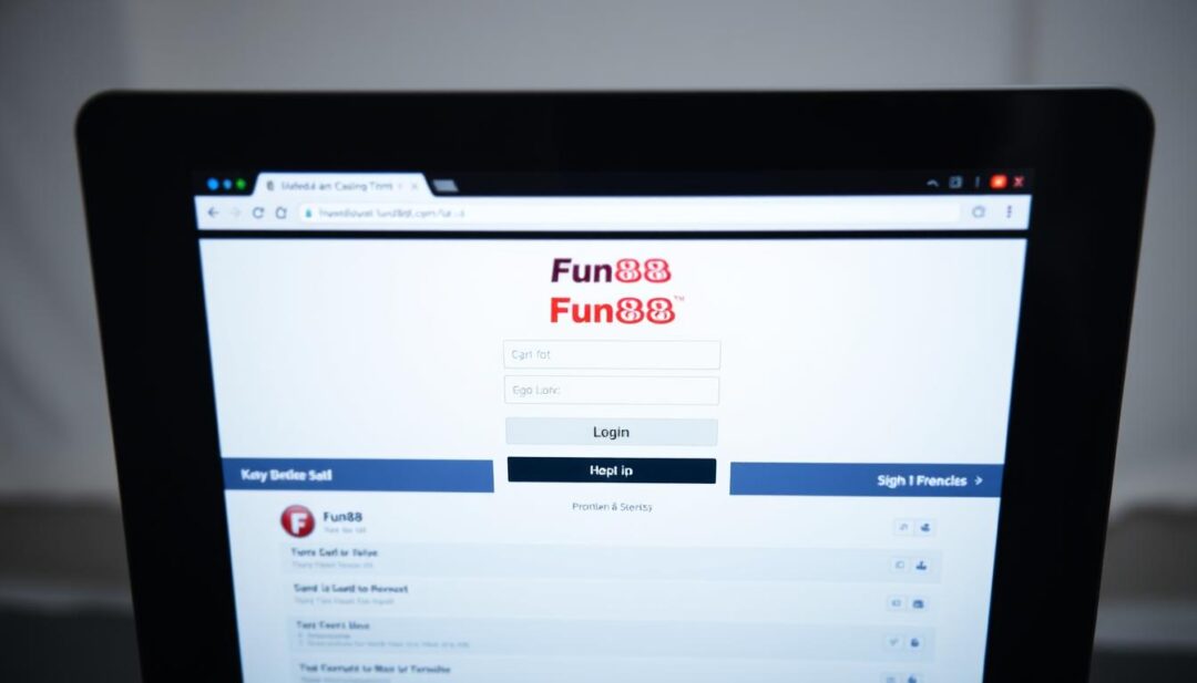 ขั้นตอนล็อกอิน Fun88