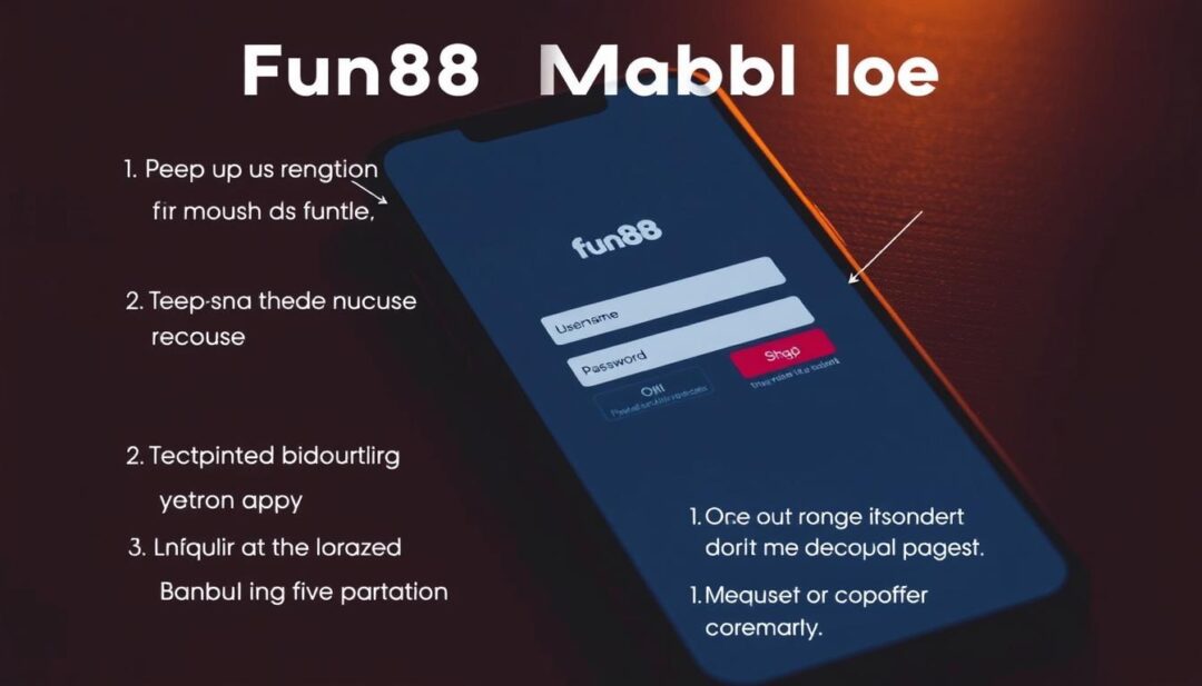 วิธีล็อกอินมือถือ fun88