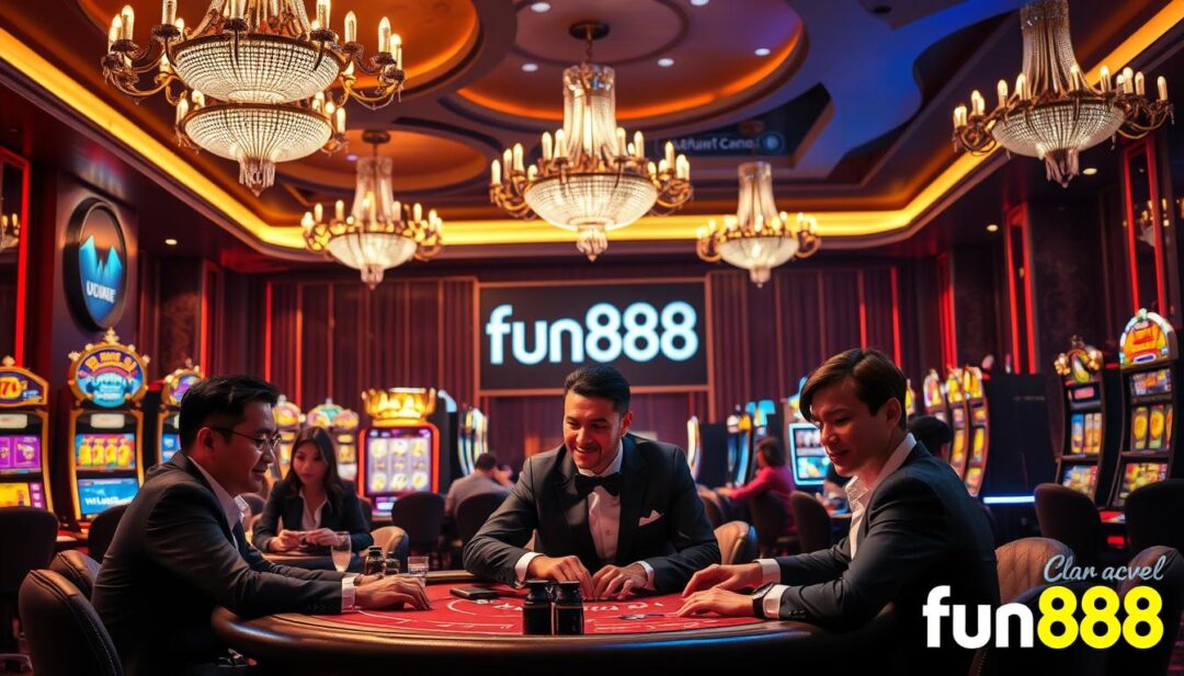 เกมสดคาสิโนระดับพรีเมียม fun888