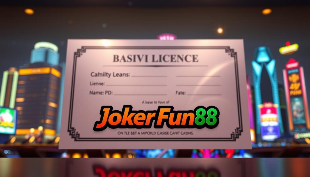ใบอนุญาตคาสิโนและความปลอดภัย Joker Fun88